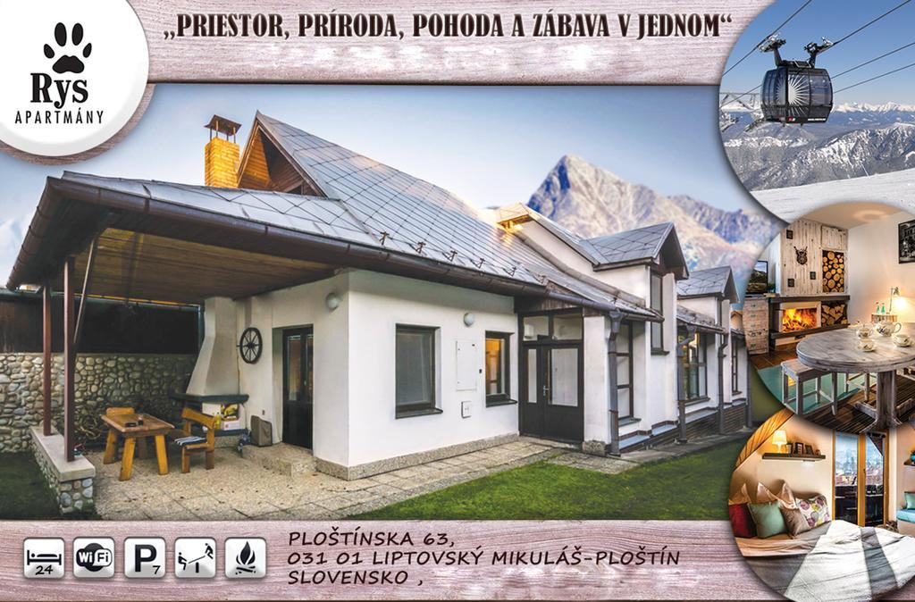 Rys Apartmany - Liptov Liptovský Mikuláš Buitenkant foto